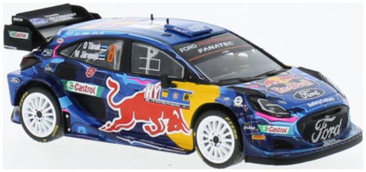 Available To Order – Ford Puma Rally 1 #8 WRC Rally Chile 2023 Tanak/Jarveoja 1:43 IXO Model (IXO RAM906)