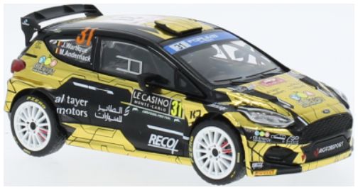 Available To Order – Ford Fiesta Rally2 #31 WRC Rallye Monte Carlo J.Wartique/M.Andrnak 2024 1:43 IXO Model (IXO RAM924)