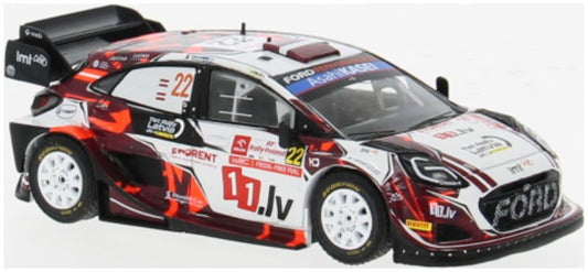 Available To Order – Ford Puma Rally1 Rally WM Rallye Poland 2024 #22 1:43 IXO Model (IXO RAM944)