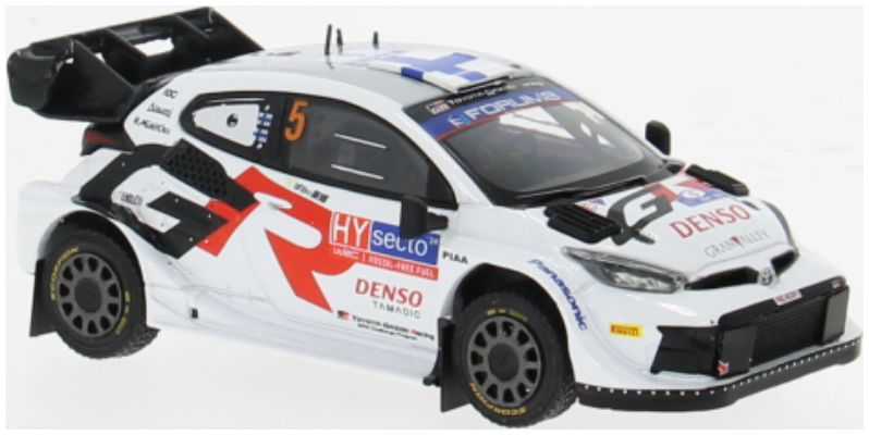Available To Order – Toyota GR Yaris Rally1 Hybrid Rally WM Rally Finland 2024 #5 S.Pajari/E.Malkonen 1:43 IXO Model (IXO RAM946)