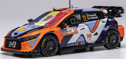 Available To Order – Hyundai i20 N RALLY1 #11 Neuville/Wydaeghe 2024 Japan World Champion Edition WRC1 1:43 IXO Model (IXO RAM967)