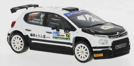 Available To Order – Citroen C3 RALLY2 #21 Gryazin/Aleksandrov 2024 Rally Japan Winner WRC2 1:43 IXO Model (IXO RAM970)