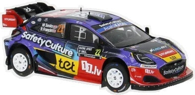 Available To Order – Ford Puma Rally1 WRC Rally Sweden 2025 #22 M.Sesks/R.Francevic 1:43 IXO Model (IXO RAM990)