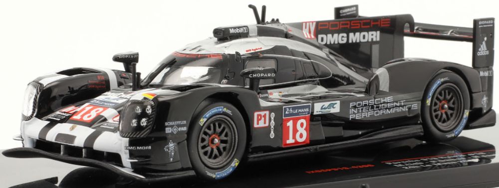 Available To Order – Porsche 919 Hybrid #18 Pole Position 24h Le Mans 2015 Lieb/Dumas/Jani 1:43 IXO Model (IXO SP919-4306)