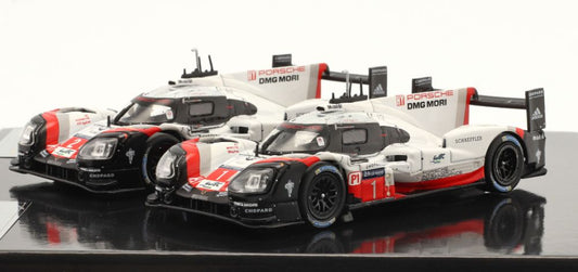 Available To Order – Porsche 919 Hybrid Winner 24h Le Mans 2017 2 Car Set 1:43 IXO Model (IXO SP919-SET2)