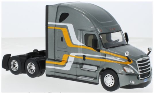Available To Order – Freightliner Cascadia Grey Metallic 2018 1:43 IXO Model (IXO TR211)