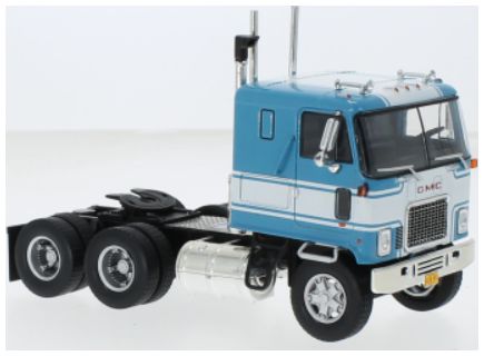 Available To Order – GMC Astro 95 Blue/White 1970 1:43 IXO Model (IXO TR213)