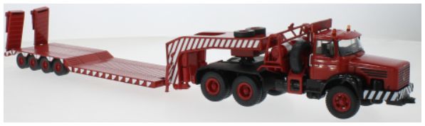 Available To Order – Berliet TB 015 M3 6x4 Red 1960 1:43 IXO Model (IXO TTR033)