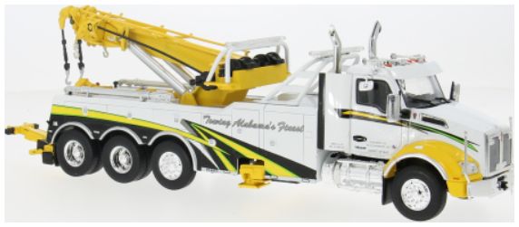 Available To Order – Kenworth T 880 Wrecker White 2018 1:43 IXO Model (IXO TTR037)