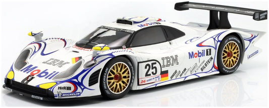 Available To Order – Porsche 911 GT1 #25 2nd 24h Le Mans 1998 Muller/Alzen/Wollek 1:12 IXO Model (IXO W1200202)
