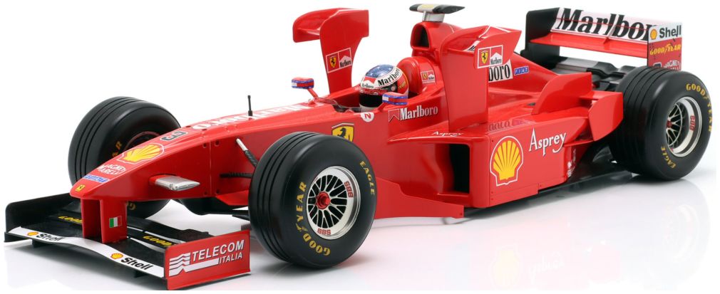 Available To Order – Ferrari F300 Tower Wings #3 F1 Imola GP M. Schumacher 1998 1:12 IXO Model (IXO W12003002)