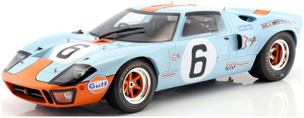 Available To Order – Ford GT40 Mk I #6 Winner 24h Le Mans 1969 Ickx/Oliver 1:12 IXO Model (IXO W1201501)