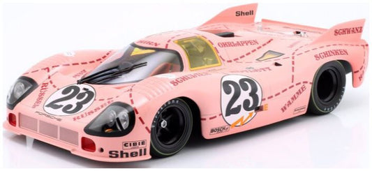 Available To Order – Porsche 917/20 Pink Pig #23 24h Le Mans 1971 Kauhsen/Joest 1:12 IXO Model (IXO W1204001)