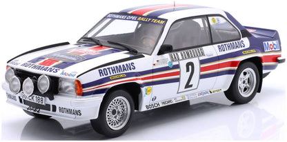 Available To Order – Opel Ascona 400 Night Version #2 Winner Rallye Monte Carlo 1982 Rohrl/Geistdorfer 1:18 IXO Model (IXO W18006101)