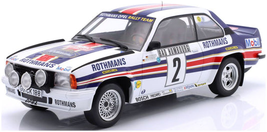Available To Order – Opel Ascona 400 Night Version #2 Winner Rallye Monte Carlo 1982 Rohrl/Geistdorfer 1:18 IXO Model (IXO W18006101)