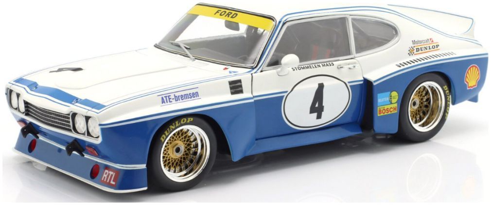 Ford Capri RS 3100 #4 Sieger ETCC Zandvoort 1974 Stommelen/Mass 1:18 IXO Model