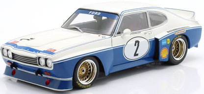Ford Capri RS 3100 #2 Winner DRM Nurburgring 1974 Rolf Stommelen 1:18 IXO Model