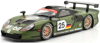 Available To Order – Porsche 911 GT1 #25 Pre Qualifying 24h Le Mans 1997 Dalmas/Boutsen/Stuck 1:18 IXO Model (IXO W18012006)