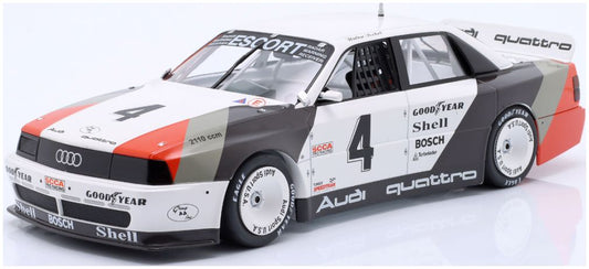 Available To Order – Audi 200 Quattro #4 Sieger St. Petersburg Trans Am 1988 W. Rohrl 1:18 IXO Model (IXO W1801402)