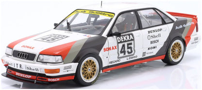 Available To Order – Audi V8 Quattro #45 DTM Champion 1991 Frank Biela 1:18 IXO Model (IXO W1801508)