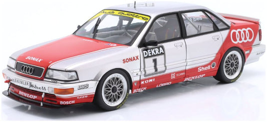 Available To Order – Audi V8 Quattro #1 DTM 1992 Frank Biela Team AZR 1:18 IXO Model (IXO W1801511)