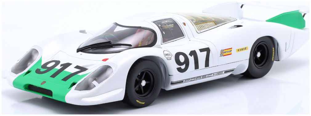 Available To Order – Porsche 917 LH #917 Autosalon Genf 1969 1:18 IXO Model (IXO W18019001)