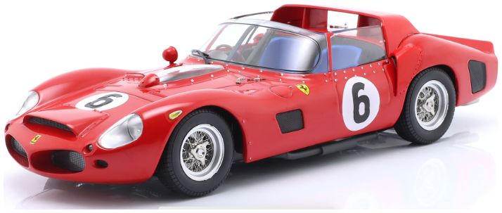 Available To Order – Ferrari 330 TRI #6 Winner 24h Le Mans 1962 Gendebien/Hill 1:18 IXO Model (IXO W18023001)