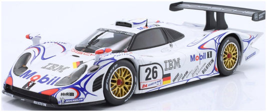 Available To Order – Porsche 911 GT1 #26 Winner 24h Le Mans 1998 McNish/Aiello/Ortelli Joest 1:18 IXO Model (IXO W18029001)