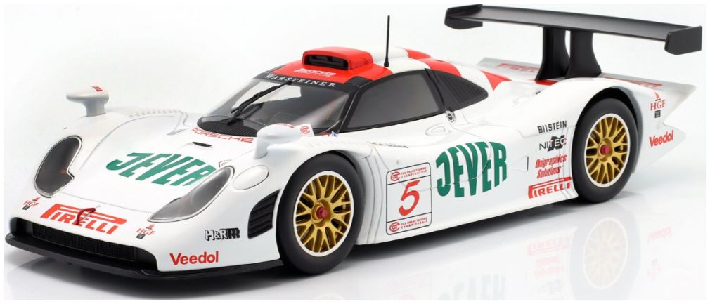 Available To Order – Porsche 911 GT1 #5 4th FIA GT Championship Oschersleben 1998 1:18 IXO Model (IXO W18029004)