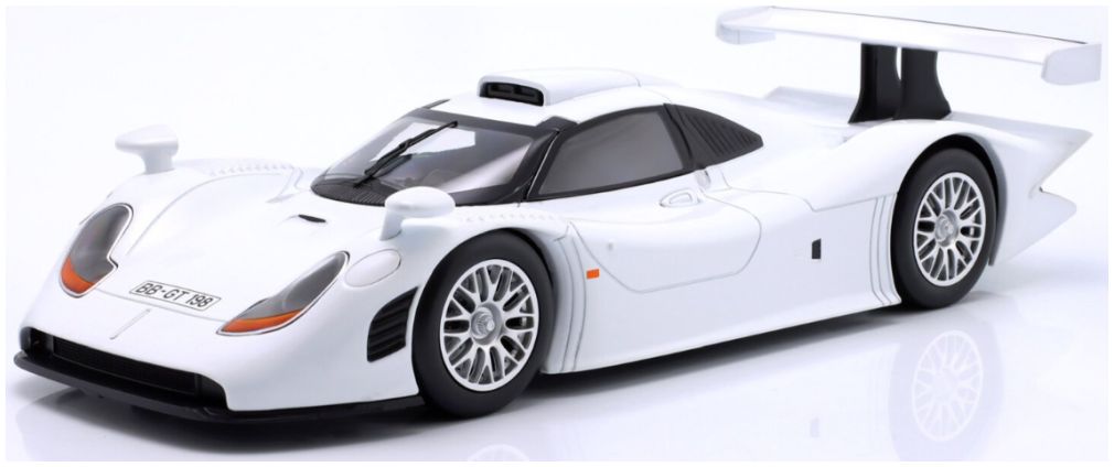 Available To Order – Porsche 911 GT1 Street Version 1998 White 1:18 IXO Model (IXO W18029005)