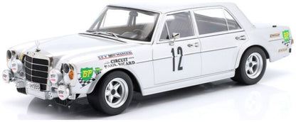 Available To Order – Mercedes Benz AMG 300 SEL 6.8 #12 12h Paul Ricard 1971 Dolhem/Behrmann/Jabouille 1:18 IXO Model (IXO W18030004)