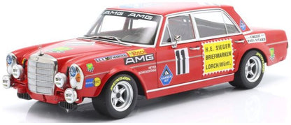 Available To Order – Mercedes Benz AMG 300 SEL #11 24h Paul Ricard 1971 Heyer/Schickentanz 1:18 IXO Model (IXO W18030009)