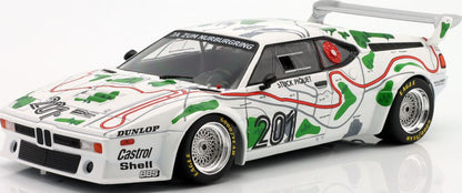 Available To Order – BMW M1 Procar #201 3rd 1000km Nurburgring 1980 Stuck/Piquet 1:18 IXO Model (IXO W1803003)