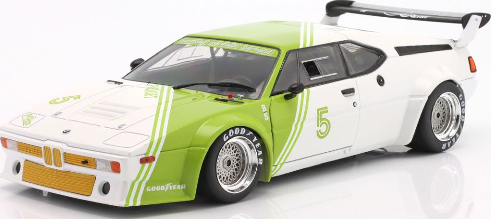 Available To Order – BMW M1 (E26) #5 Nelson Piquet Procar Series 1980 BS Fabrications 1:18 IXO Model (IXO W1803005)