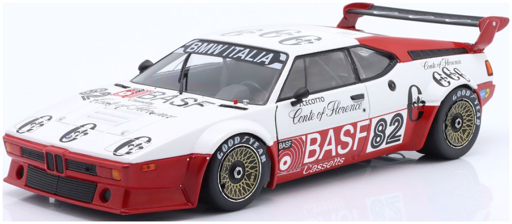 Available To Order – BMW M1 ProCar #82 Johnny Cecotto ProCar Series 1980 1:18 IXO Model (IXO W1803018)