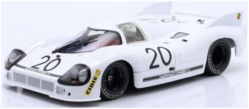 Available To Order – Porsche 917/20 #20 3h Le Mans 1971 Kauhsen/van Lennep 1:18 IXO Model (IXO W18032003)