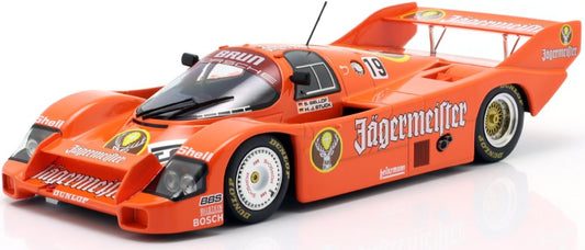 Porsche 956K Jagermeister #19 1st 1000km Imola 1984 Hans-Joachim Stuck/S. Bellof 1:18 IXO Model