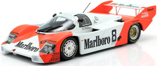 Porsche 956 KH #8 2nd 1000km Silverstone 1983 Wollek/Johansson (Decals Applied) 1:18 IXO Model