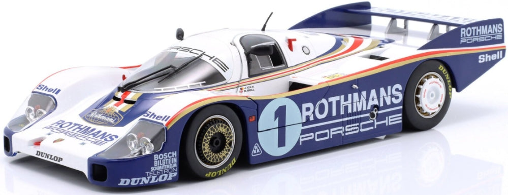 Available To Order – Porsche 956 LH #1 Winner 24h Le Mans 1982 Jacky Ickx/Derek Bell (Decals Applied) 1:18 IXO Model (IXO W18043001C)