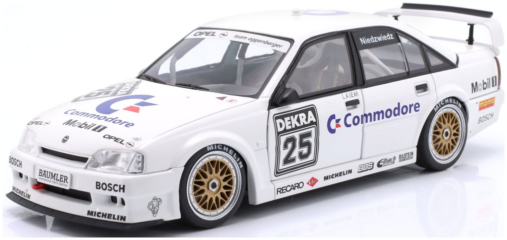 Available To Order – Opel Omega 3000 24V #25 Klaus Niedzwiedz Commodore DTM 1991 1:18 IXO Model (IXO W18045003)