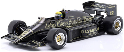 Available To Order – Lotus 97T #12 Ayrton Senna Monaco GP F1 1985 1:18 IXO Model (IXO W18056001)