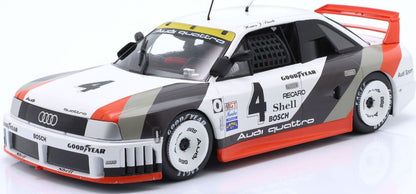 Available To Order – Audi 90 IMSA GTO #4 2nd Portland IMSA 1989 Hans Joachim 'Strietzel' Stuck 1:18 IXO Model (IXO W1806003)