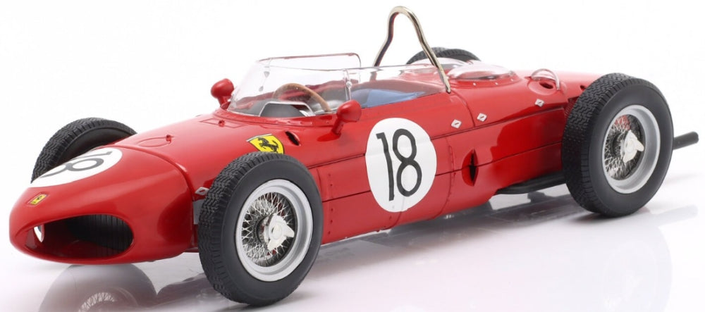 Ferrari 156 Sharknose #18 Richie Ginther French GP F1 1961 1:18 IXO Model