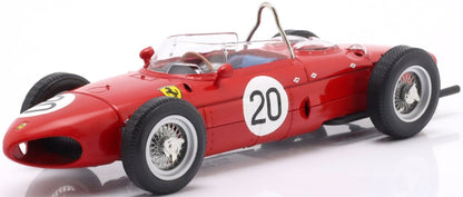 Ferrari 156 Sharknose #20 Graf Berghe v. Trips French GP F1 1961 1:18 IXO Model