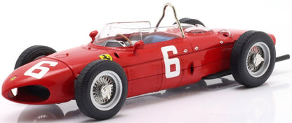 Ferrari 156 Sharknose #6 Richie Ginther 3rd Belgian GP F1 1961 1:18 IXO Model
