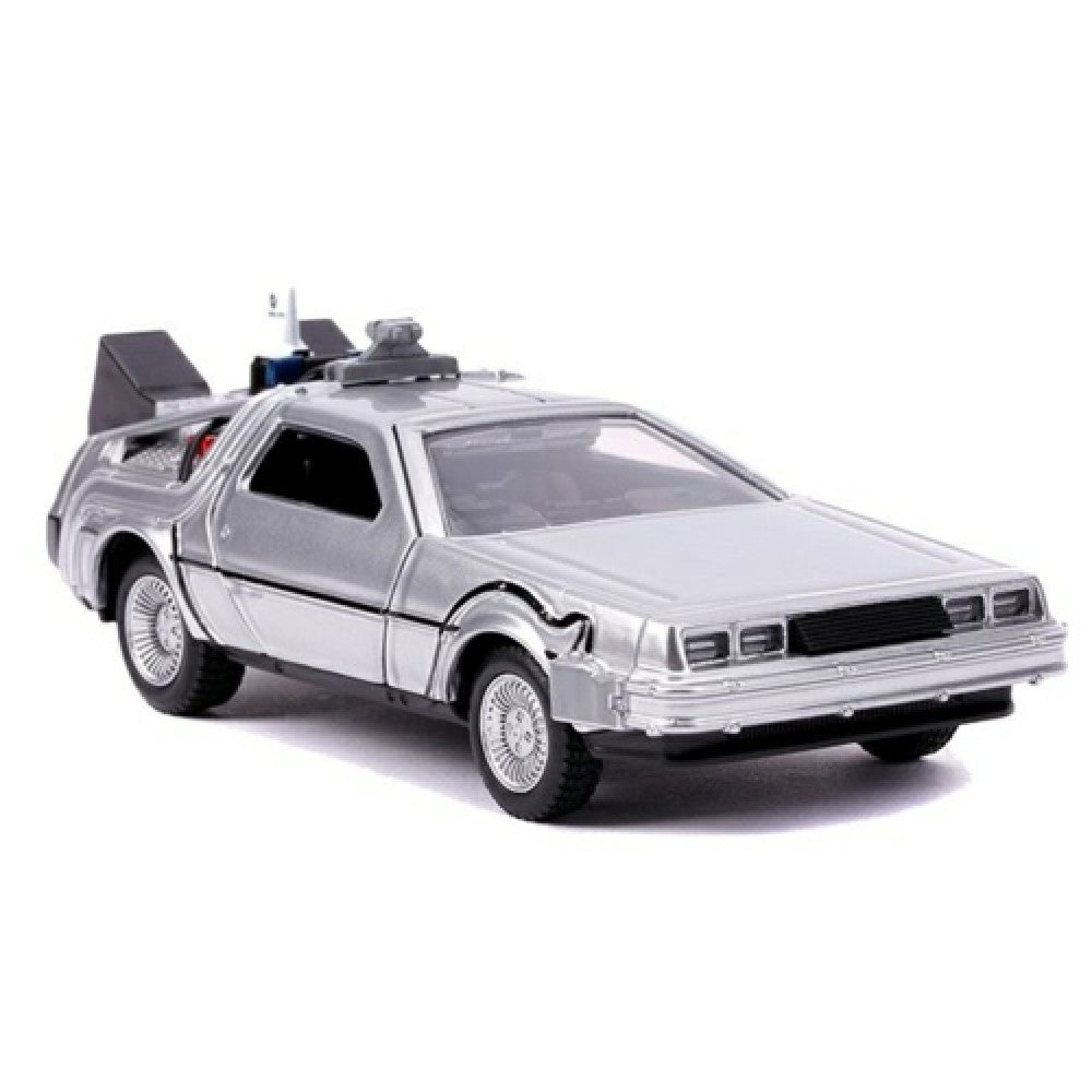 Available To Order – JAD30541 - 1:32 Back To The Future Part II Delorean Time Machine JADA Model (JAD30541)