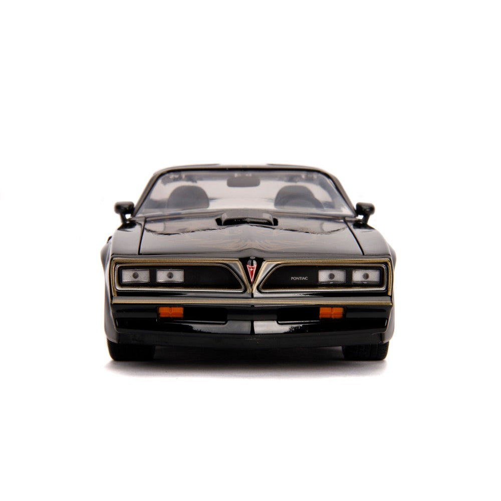 Available To Order – JAD30998 - 1:24 Pontiac Trans Am Firebird Smokey And The Bandit With Belt Buckle JADA Model (JAD30998)
