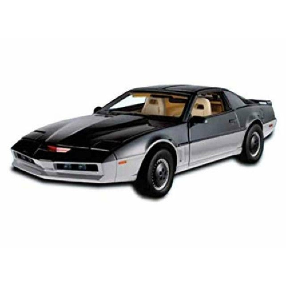 THIS ITEM IS AVAILABLE TO ORDER - 1:32 JADA JAD31116 1982 PONTIAC FIREBIRD KNIGHT RIDER K.A.R.R BLACK AND SILVER