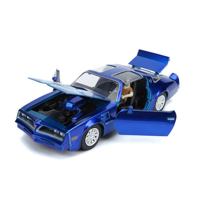 Available to Order – Henry Bowers Pontiac Firebird and Pennywise Figure It Film 1:24 Jada Model (JAD31118)