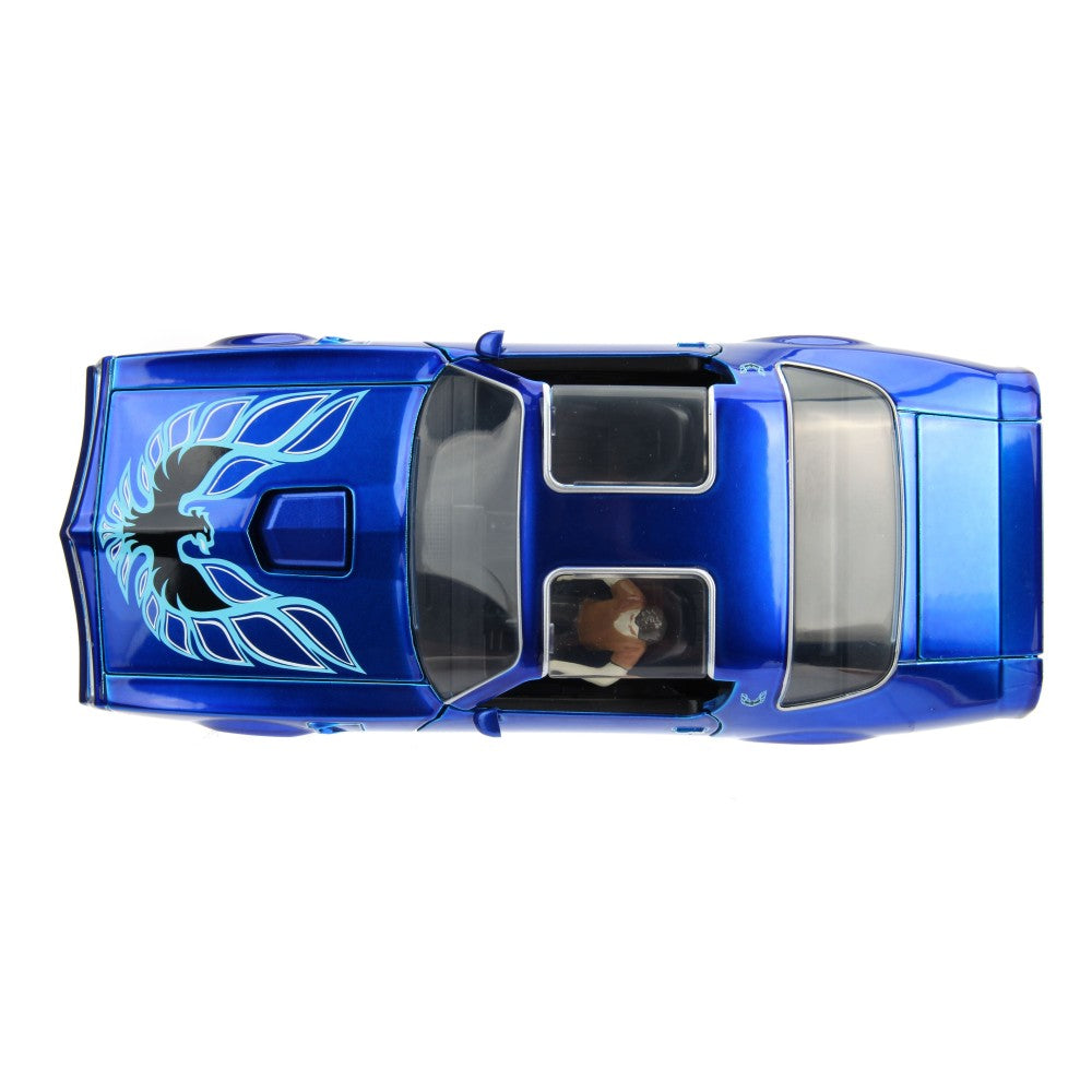 Available to Order – Henry Bowers Pontiac Firebird and Pennywise Figure It Film 1:24 Jada Model (JAD31118)